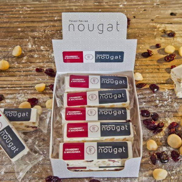 Cranberry & Macadamia Nougat Bar | Bulk n Bits