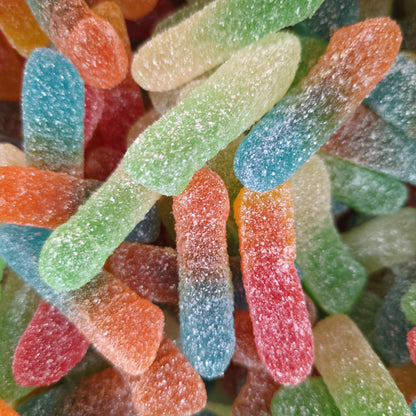 Sour Neon Gummy Worms