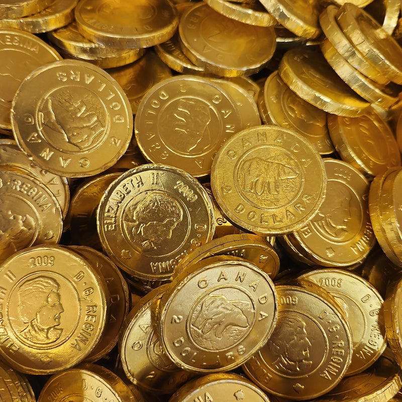 Chocolate Coins. Made in Italy