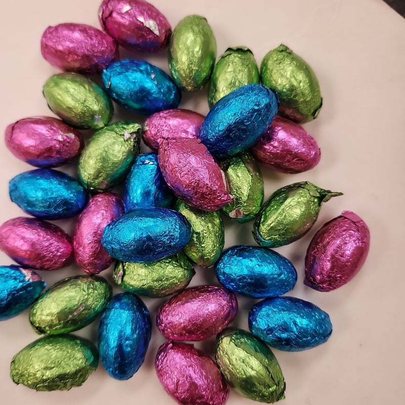 Wrapped Easter Chocolate Eggs