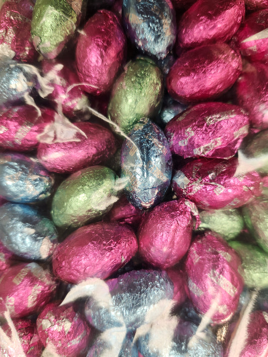 Wrapped Easter Chocolate Eggs