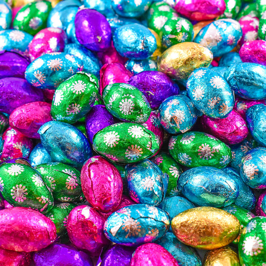 Wrapped Easter Chocolate Eggs