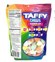 Fairtime Taffy Chews, Rainbow Mix
