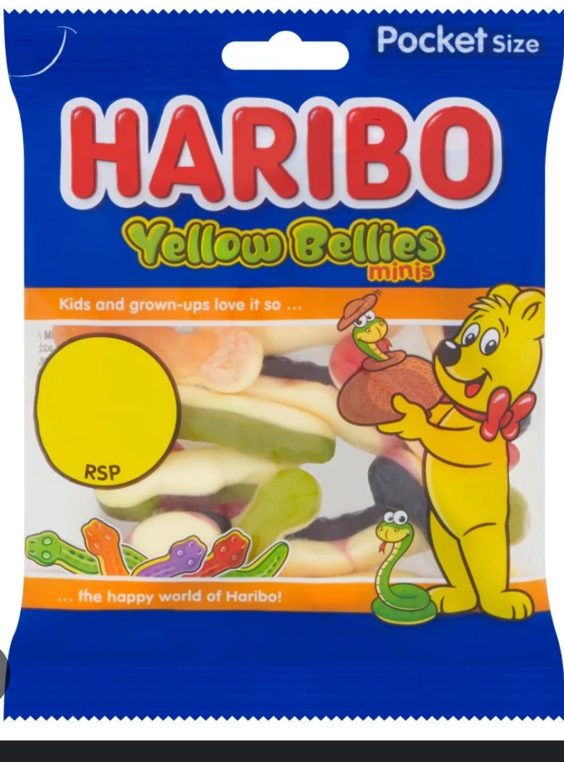 HARIBO Yellow Bellies – Bulk n Bits