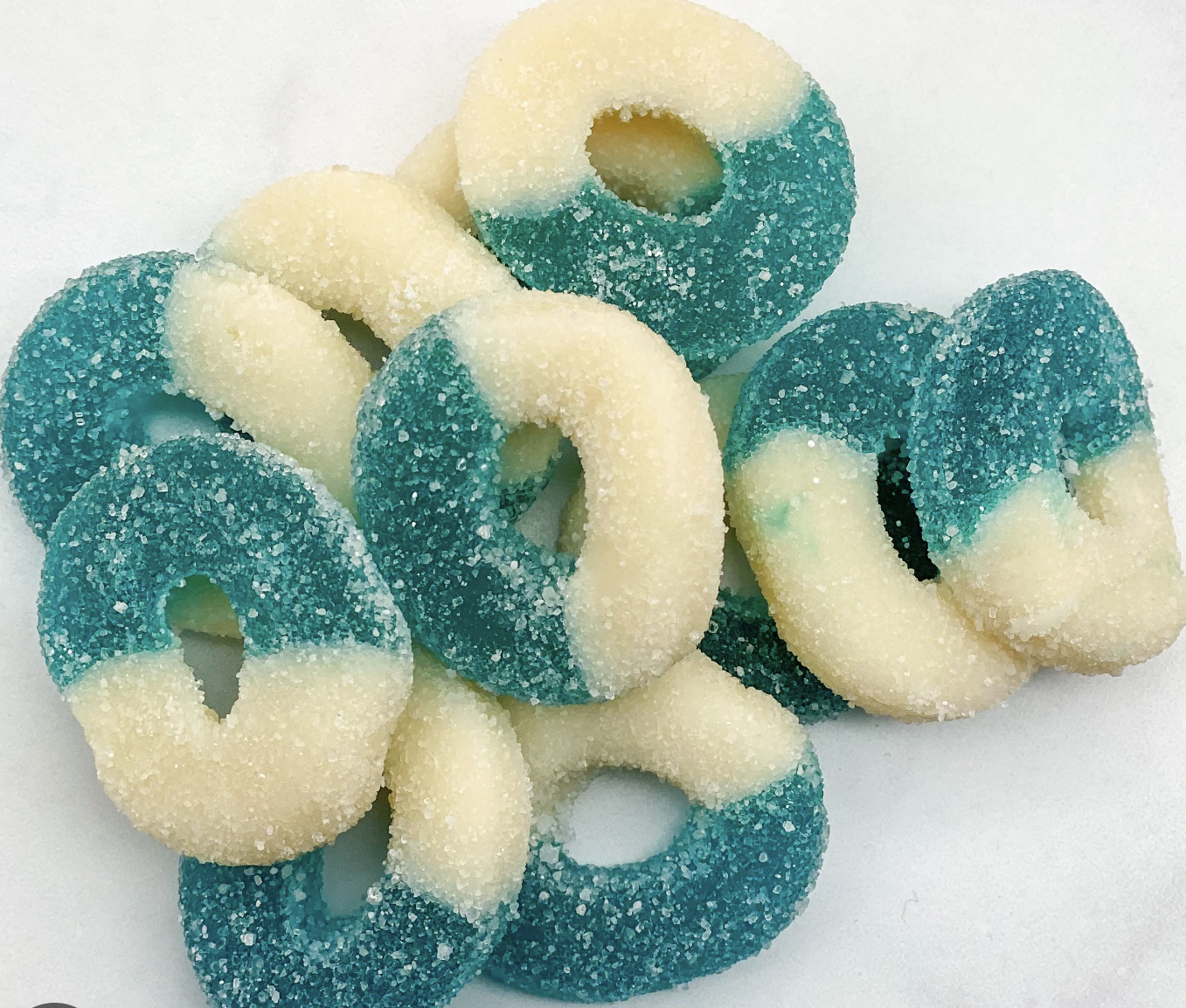 Blue Raspberry Rings(not Halal)