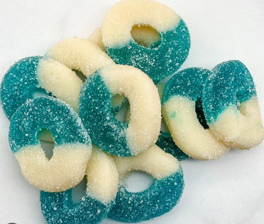 Blue Raspberry Rings(not Halal)