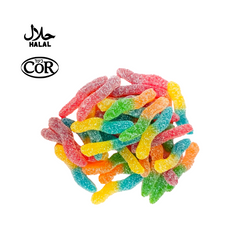 Sour Gummy Worms(Halal)