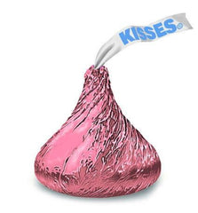 Pink Hershey Kisses (Milk)