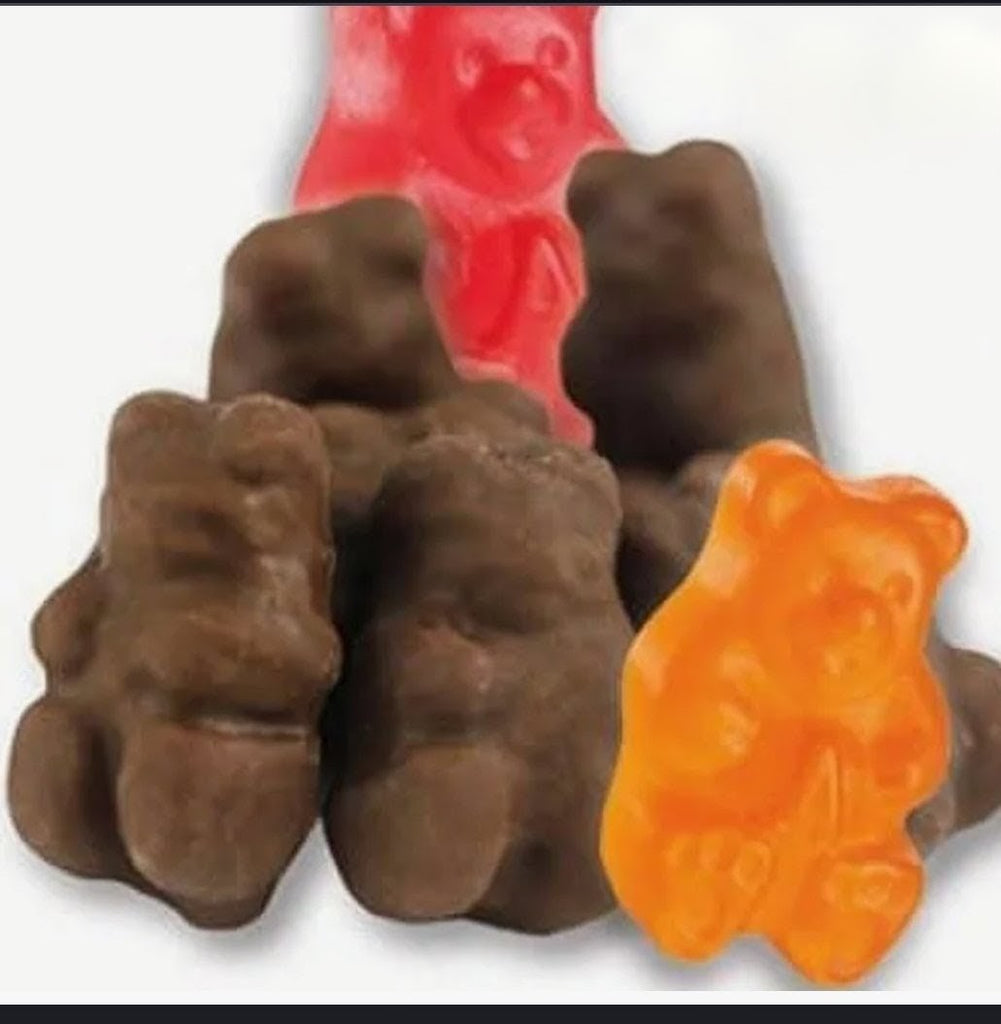 Chocolate Gummy Bears | Bulk n Bits
