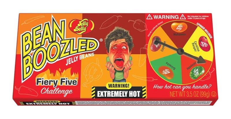 Bean Boozled Fiery Five Challenge