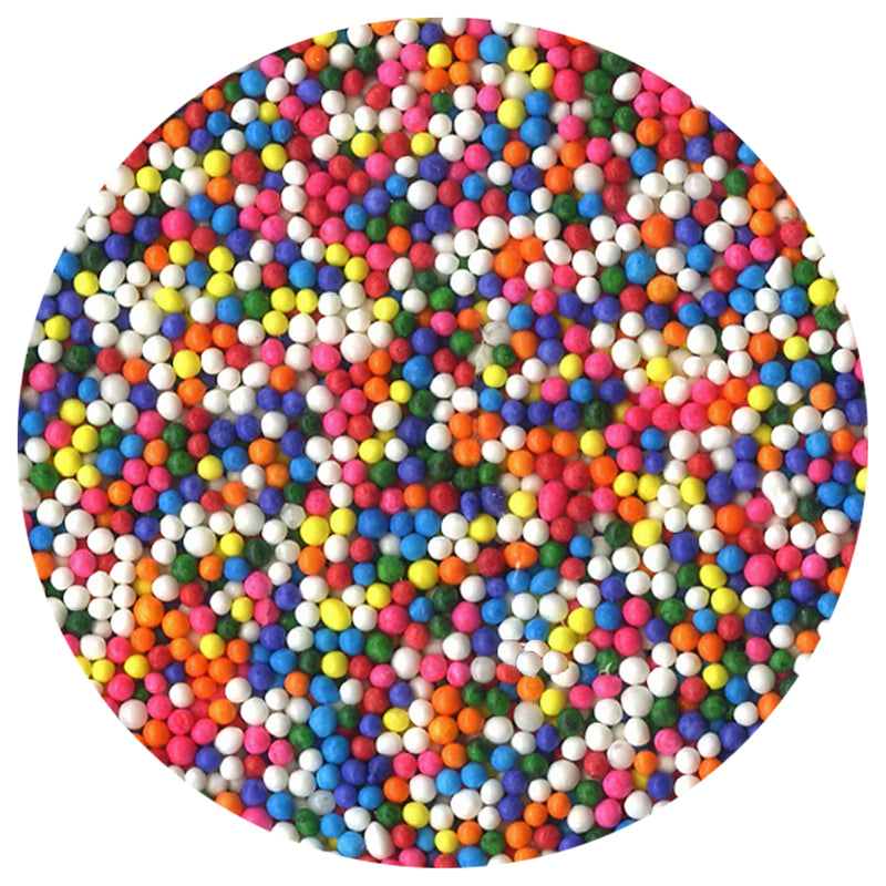 Classic Rainbow Nonpareils Sprinkles