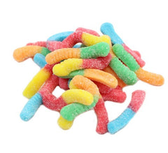 Sour Neon Gummy Worms