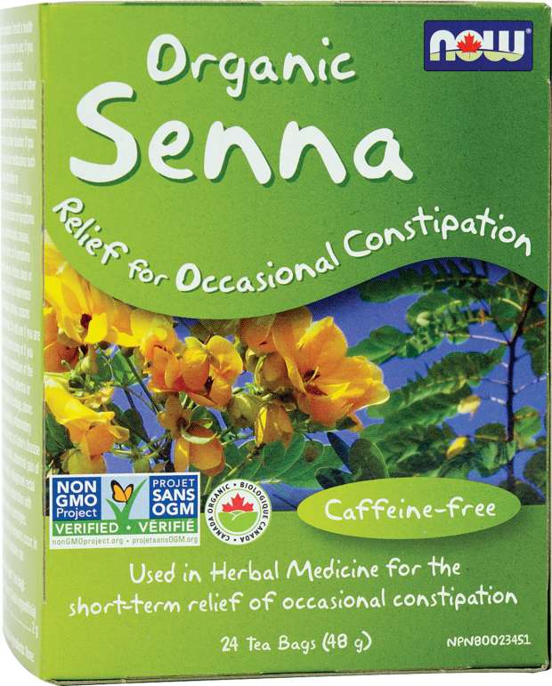 now Organic Senna Tea