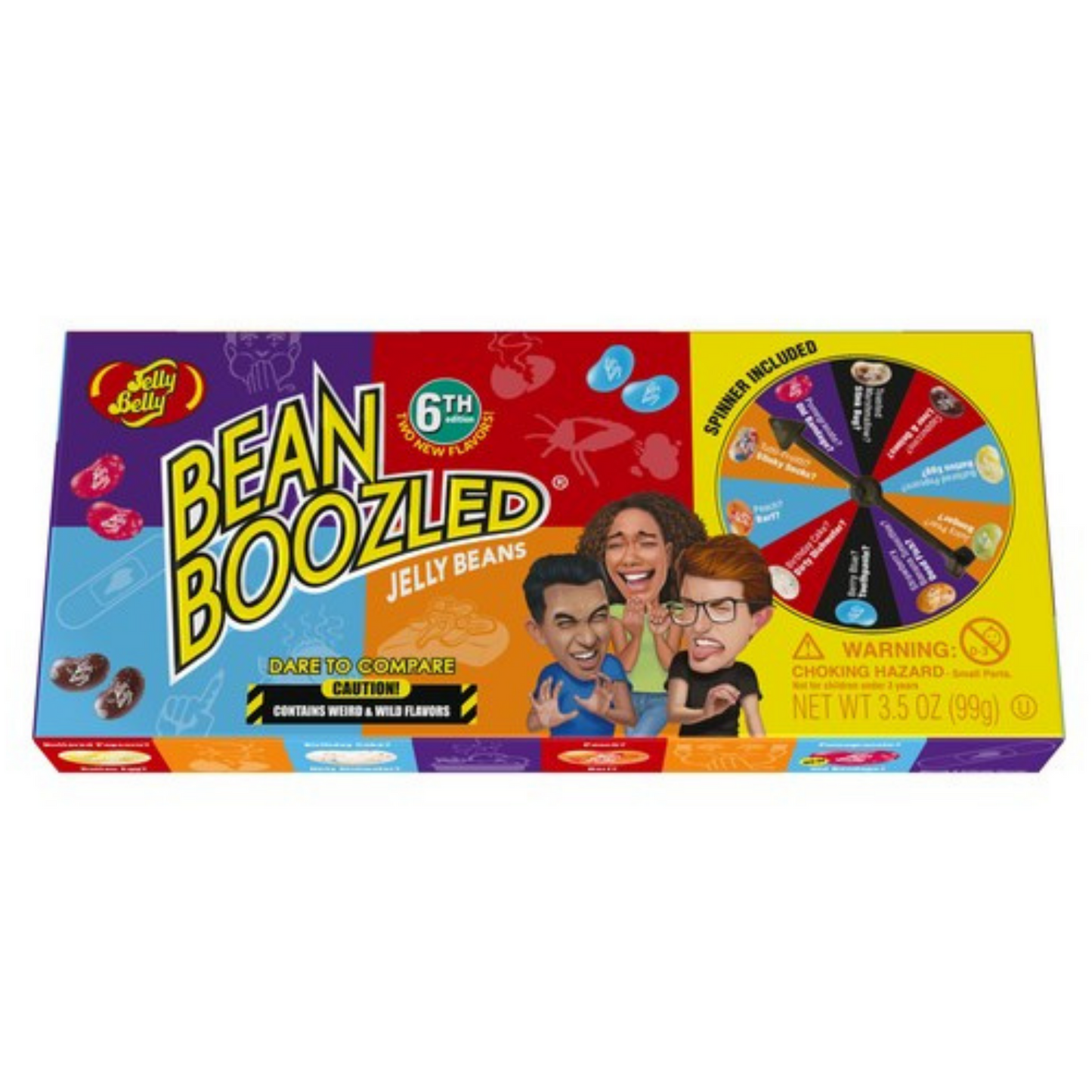 Bean Boozled (6th Ed). Spinner Box