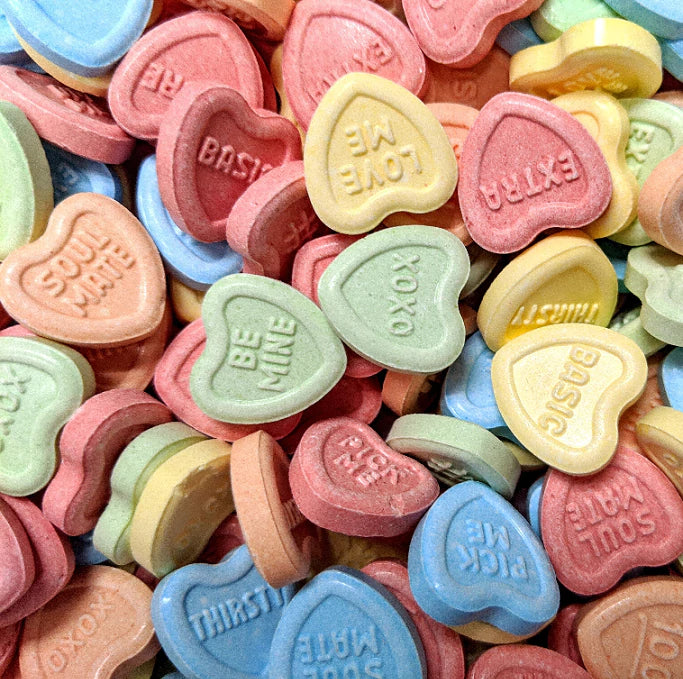 Valentines Day Candy Hearts Svg - Funny Conversation Hearts